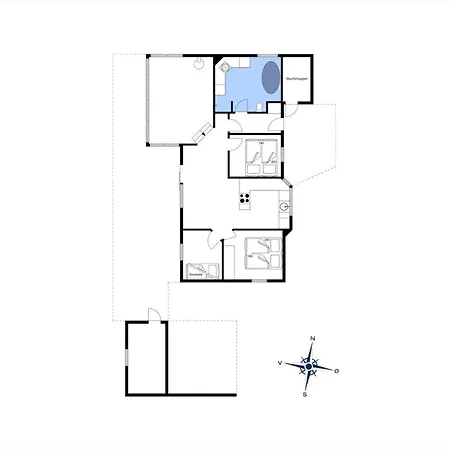 Holiday home Tv1743-bindslev-bakkevej-1 *